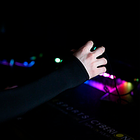 Ігровий рукав з обрізаною долонею 2.0 Чорний Selerity pm01BL, Чорний, Розмір (EU) — XL