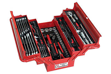 Набір інструментів Holzmann WZK 86CRV 86 одиниць універсальний для майстрів професійний інструмент