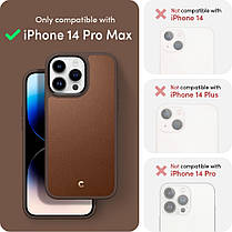 Чохол Spigen для iPhone 14 Pro Max - Cyrill Kajuk MagSafe, Saddle Brown (ACS04881), фото 4