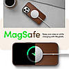 Чохол Spigen для iPhone 14 Pro Max - Cyrill Kajuk MagSafe, Saddle Brown (ACS04881), фото 7