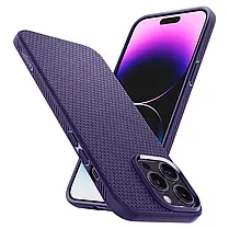 Чохол Spigen для iPhone 14 Pro - Liquid Air, Deep Purple (ACS05578), фото 3