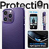 Чохол Spigen для iPhone 14 Pro Max - Liquid Air, Deep Purple (ACS05575), фото 7