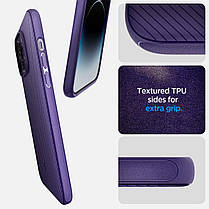 Чохол Spigen для iPhone 14 Pro - Mag Armor (сумісний з MagSafe), Deep Purple (ACS05588), фото 3