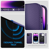 Чохол Spigen для iPhone 14 Pro Max - Mag Armor (сумісний з MagSafe), Deep Purple (ACS05584), фото 4