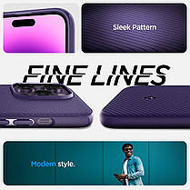 Чохол Spigen для iPhone 14 Pro Max - Mag Armor (сумісний з MagSafe), Deep Purple (ACS05584), фото 3