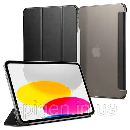 Чохол Spigen для iPad 10 (10.9") 2022 Smart Fold, Black (ACS05309), фото 1