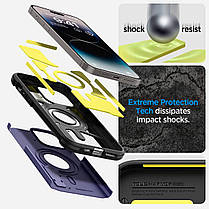 Чохол Spigen для iPhone 14 Pro - Tough Armor MAG (MagSafe), Deep Purple (ACS05579), фото 5