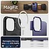Чохол Spigen для iPhone 14 Pro Max - Tough Armor MAG (MagSafe), Deep Purple (ACS05576), фото 7