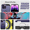 Чохол Spigen для iPhone 14 Pro Max - Tough Armor MAG (MagSafe), Deep Purple (ACS05576), фото 9