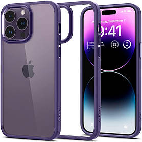 Чохол Spigen для iPhone 14 Pro Max - Ultra Hybrid, Deep Purple (ACS05574)