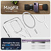 Чохол Spigen для iPhone 14 Pro Max - Ultra Hybrid MagSafe, Deep Purple (ACS05581), фото 7