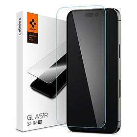 Захисне скло Spigen для iPhone 14 Pro (1шт) GLAS.tR Slim HD, Clear (AGL05222)