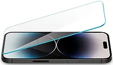 Захисне скло Spigen для iPhone 14 Pro (1шт) GLAS.tR Slim HD, Clear (AGL05222), фото 3
