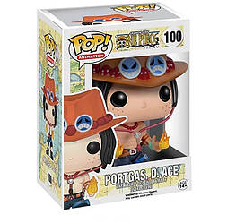 Ван піс фігурка Funko Pop One Piece Portgas D Ace Фанко Поп Портгас Д Ейс аніме фігурка іграшки для дітей 10 см