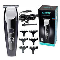 Беспроводная универсальная машинка для стрижки волос и бороды VGR V-059, SL, Хорошее качество, триммер для
