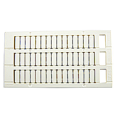 Маркування чисте ABB MC612 blank 39 шт. у пластині, для ZS6... (1SNK150000R0000)