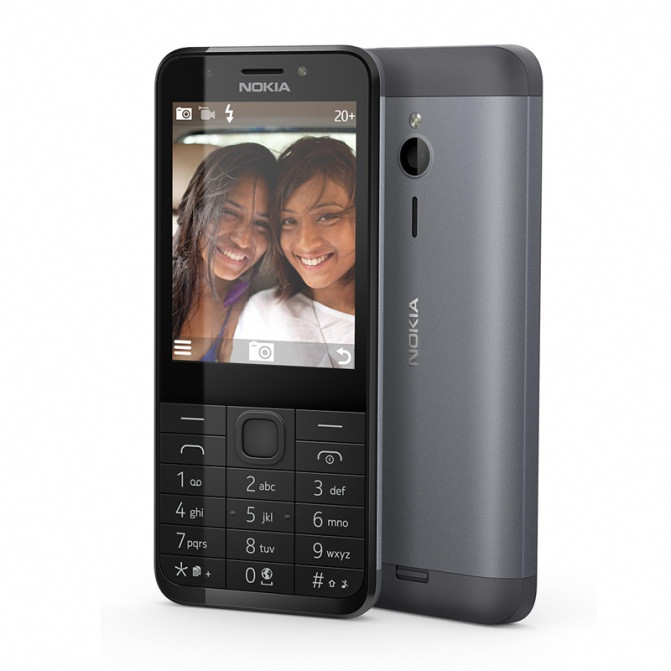 Nokia 230 Dual Sim Dark Silver (A00026971)