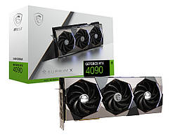 Відеокарта GF RTX 4090 24 GB GDDR6X SUPRIM X MSI (GeForce RTX 4090 SUPRIM X 24G)