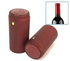 Ковпачок термозбіжний для пляшки, бордовий