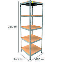Металевий стелаж MRL-2100 ( 600x600) оцинкований