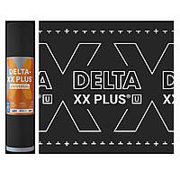 DELTA-XX PLUS UNIVERSAL (S Plus) Дифузійна мембрана для покрівлі та фасаду 150г/м2 з проклейкою Dorken