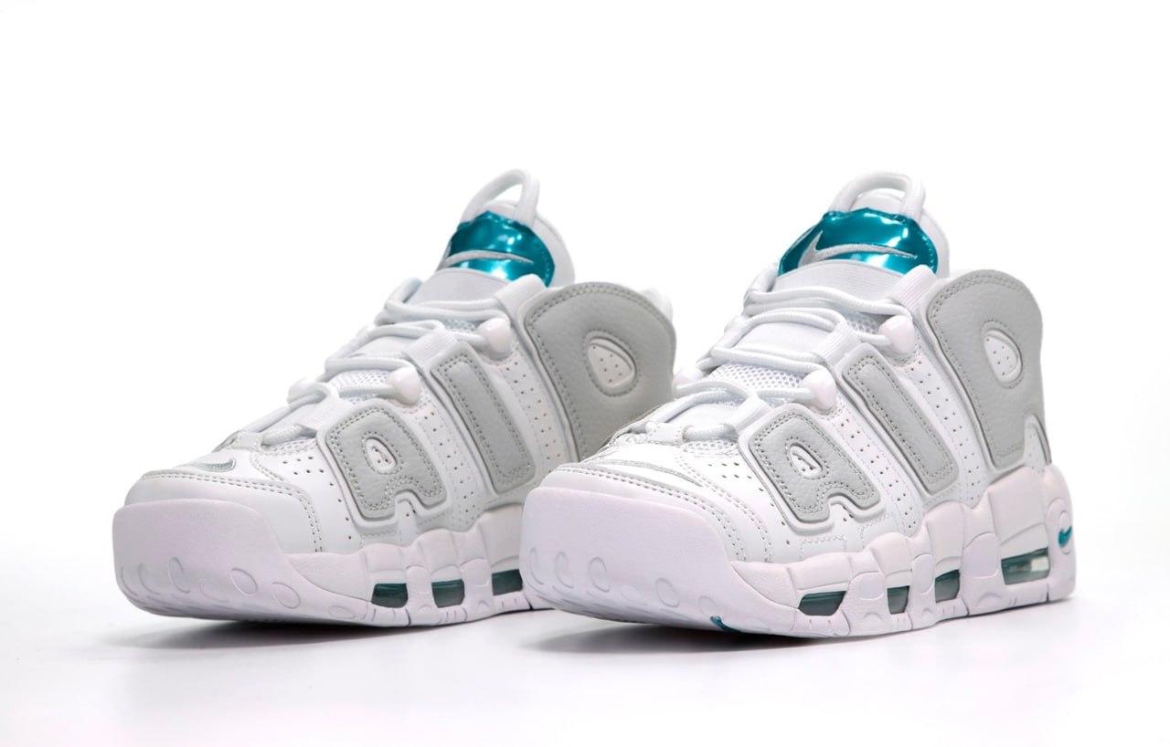 Білі чоловічі Кросівки Nike Air More Uptempo