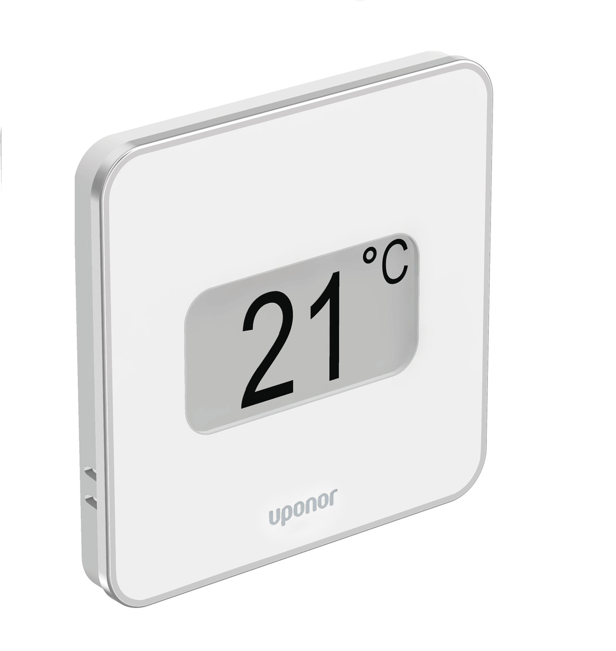 Термостат дротовий цифровий з датчиком вологості Uponor Smatrix Base D+RH T-149 Style білий, фото 1