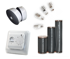 Комплект саморегулюючої інфрачервоної плівки DAEWOO ENERTEC 80-220W 9,6 кв. м.