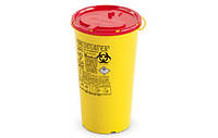 DISPO, контейнер для сбора игл и медицинских отходов, 1 л (с PP, круглый)