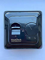 Терморегулятор механічний HeatTech HTM107-240 (чорний) для котлів