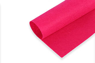 Фетр листовий, фуксія, 1 мм, 20х30