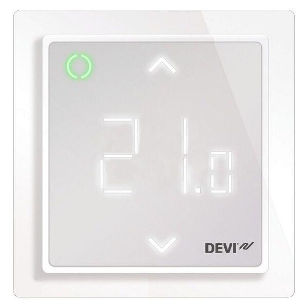 Терморегулятор для теплої підлоги Devireg Smart Wi-Fi 140F1141 термостат сенсорний регулятор температури