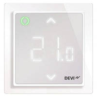 Терморегулятор для теплої підлоги Devireg Smart Wi-Fi 140F1141 термостат сенсорний регулятор температури