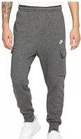 Спортивные штаны Nike NSW CLUB FT CARGO PANT темно-серые CZ9954-071