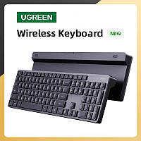 Беспроводная клавиатура UGREEN KU004 Wireless Keyboard 2.4G цифровой блок, 104 кнопки, для ПК, ноутбука (15219