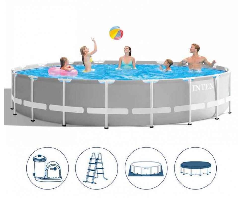 Басейн INTEX каркасний 26756 р.610 x 132 см Prism Frame Pool