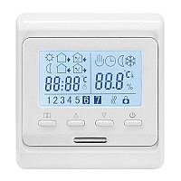 Програмований терморегулятор для теплої підлоги EcoReg М6.716 термостат кімнатний (RTC-51)