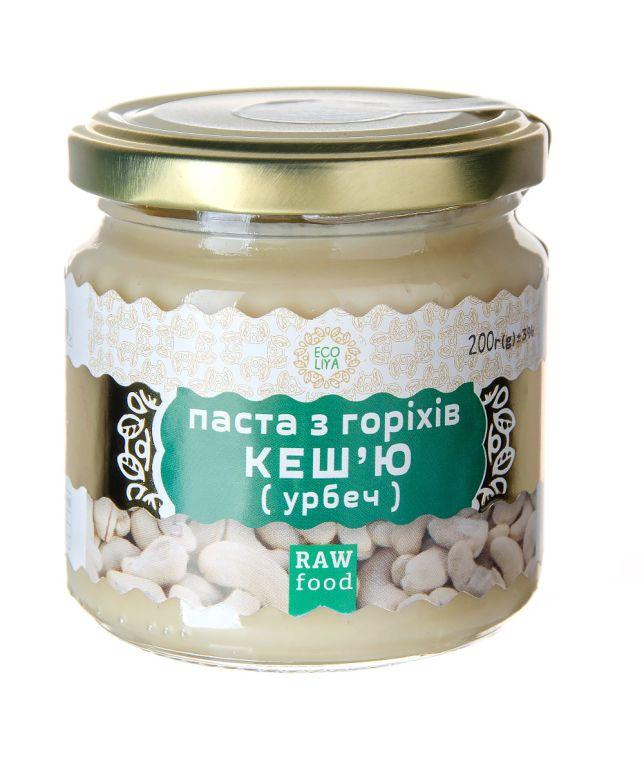 Паста з горіхів кеш'ю "Еколія" 200г