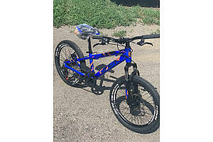 Велосипед Oskar 20"-M1825 синий (20-m1825-bl)