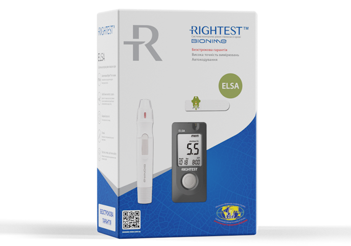 Глюкометр Bionime Rightest Elsa