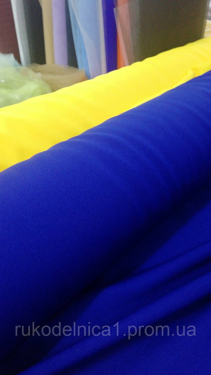 Ткань габардин жёлтый , цвет флага Украины ,на метраж - фото 2 - id-p1132188579