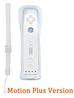 Джойстик для Nintendo Wii Motion Plus 2in1 белый