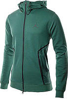 Толстовка Nike Jordan M J DF AIR STMT FLC FZ HOODIE зеленая DA9854-333