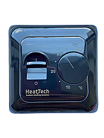 Терморегулятор для теплої підлоги механічний HeatTech HTM107-240 термостат кімнатний з виносним датчиком