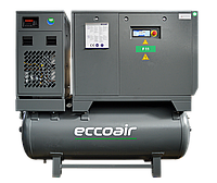 Винтовой компрессор со встроенным осушителем Eccoair Compact F11 - 7.5