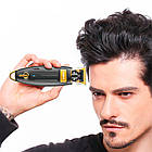 Машинка для стрижки волосся V-192, з USB / Бездротовий акумуляторний триммер для стрижки + 5 насадок, фото 2