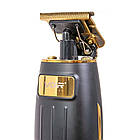 Машинка для стрижки волосся V-192, з USB / Бездротовий акумуляторний триммер для стрижки + 5 насадок, фото 4