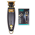 Машинка для стрижки волосся V-192, з USB / Бездротовий акумуляторний триммер для стрижки + 5 насадок, фото 8