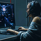 Ігрові навушники G007 Pro з мікрофоном / Навушники геймерські / Дротові навушники для комп'ютера, фото 2