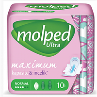 Гигиенические прокладки Molped Normal Ultra 4 капли, 10 шт